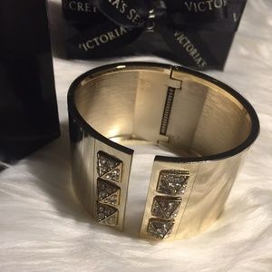 Victoria's Secret Scandalous Gold Cuff Bracelet LE